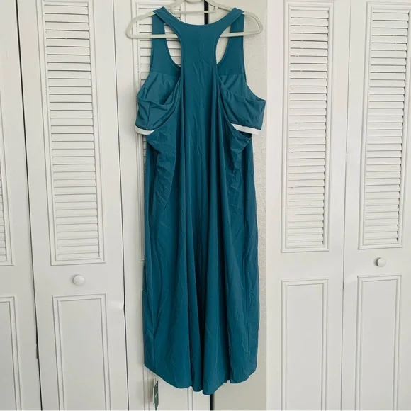 Halara Breezeful High Low Flowy Midi Quick Dry Casual Plus Size Dress Sz 2X NWT - Picture 3 of 8